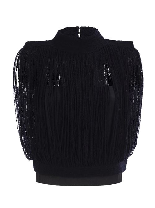 Collo alto effetto rete FABIANA FILIPPI | MAD216F373M3475146